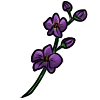 Use this flower to remove some or all of your wolfs markings. item picture