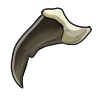 Torn from the otherwordly Young Fenrir during battle, this will allow you to drink again from the Hot Spring. game item