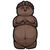 Man, its tiring waiting for pups. Rub this figurines belly and the pups will appear. game item