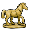A boss dropped this. This looks gold plated. Or maybe not gold at all. Hmm. game item