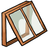 This is part of a Greenhouse. Find all the pieces and put it together. game item