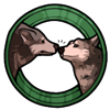 This will make your wolf incredibly popular in their Pack! They will better match the affinity of their packmates. item picture