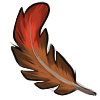 Even a big tough wolf doesnt like to be injured. Use this feather to heal any injury. Its not too effective against Parvo, though.<br><br>Found in the Forest. game item